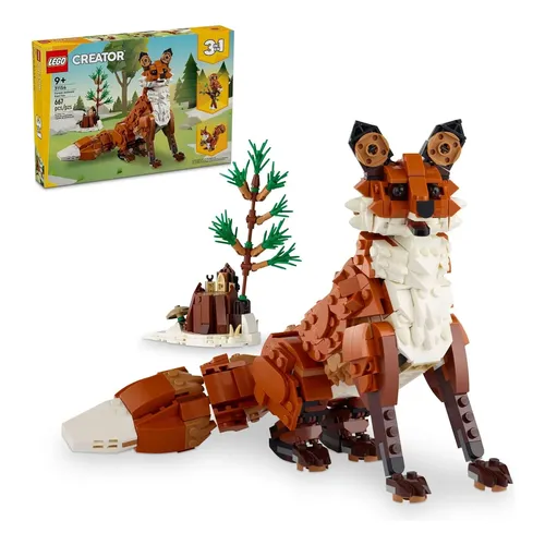 Brinquedo Blocos De Montar Creator 31165 Panda 3em1 Lego | Frete
