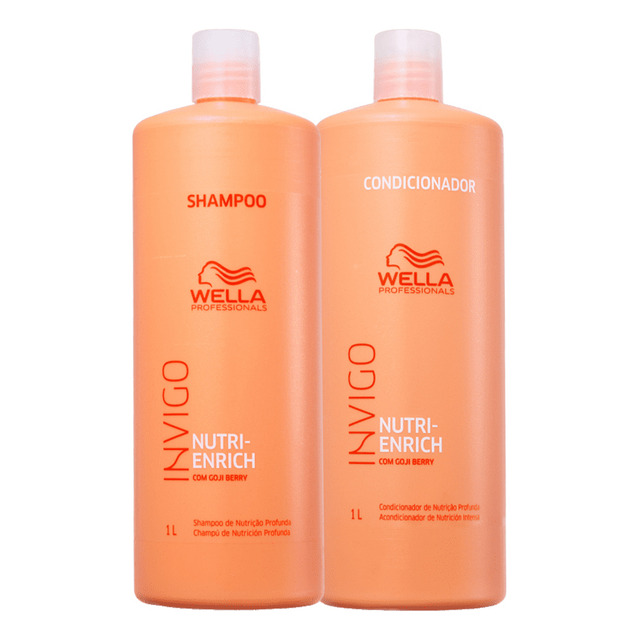 Wella Invigo Nutri-enrich Shampoo + Condicionador 1l