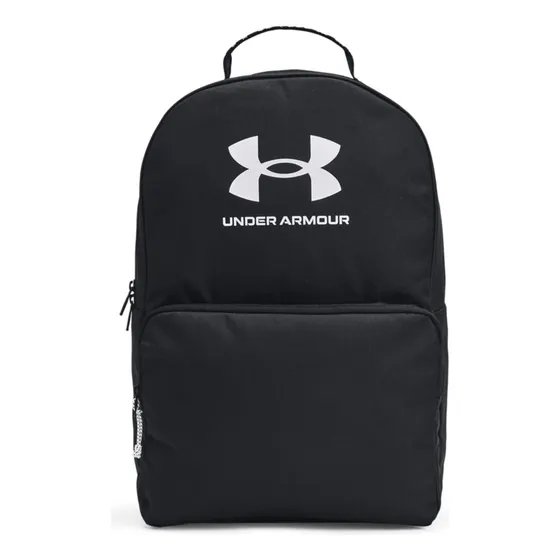 Mochila de treinamento unissex Under Armour Loudon cor preto design de tecido liso Fitness Loudon