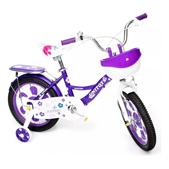 Bicicleta Princesa Infantil Aro 16 Meninas 1 Velocidade