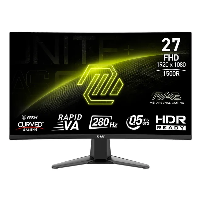 Monitor Gamer Curvo 27 Msi Mag 276cxf 0.5ms 280hz Rapid Va
