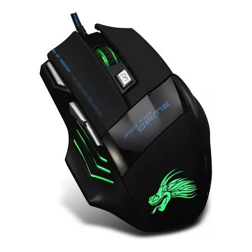 Mouse Optico Gamer Profissional Usb 5500dpi 7 Botões Mouse Optico Gamer Profissional Usb 5500dpi 7 Botões