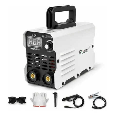 Maquina Solda Portatil Inversora Elétrica Mma 250a Profissional