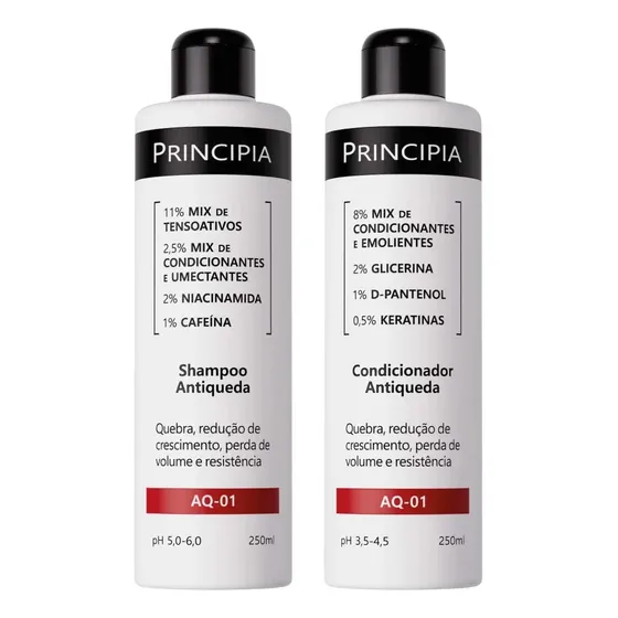 Principia Kit Shampoo E Condicionador Antiqueda Aq-01