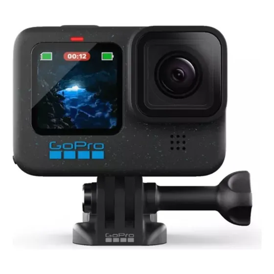 Camera Gopro Hero 12 Black 27mp 5.3k Hdr Chdhx-121-rw-preto