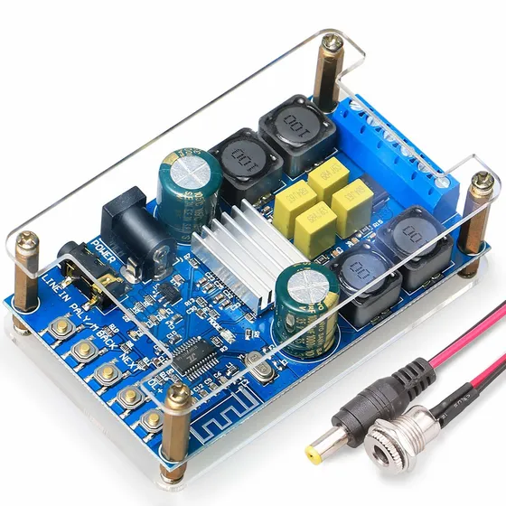 Damgoo Placa Amplificador Bt 5.0 Audio 100 Doble Canal 5