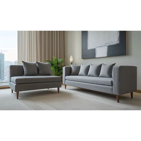 Sala 3-2 Esquinera L Sofá Sillón | Sofá + Loveseat Lase