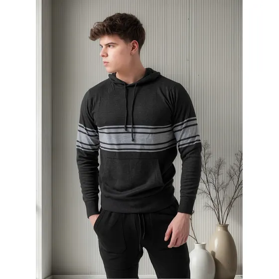 Canguros De Hilo Para Hombre Con Franja Alredededor Y Mangas