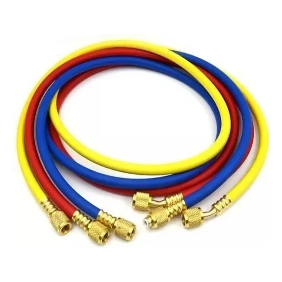 Kit 03 Mangueira Manifold Gás R22 / R134 / R404 0,90cm