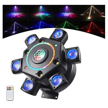 200w Moving Head Light Leds Rgbw 7 Em 1 Luminação Dj Festa 127/220v
