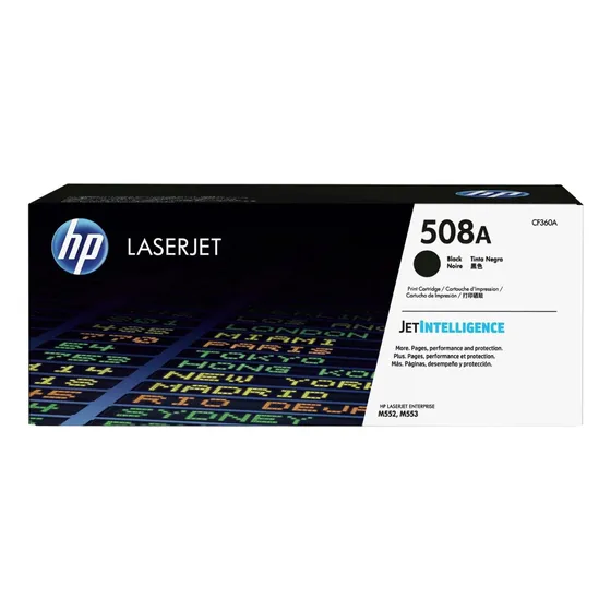 Toner Hp 508a Laserjet Cf360a Para M552/m553 Original