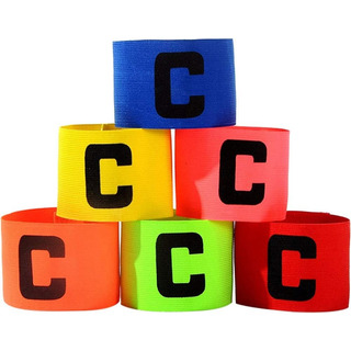 Bandas De Capitán Elásticas Para Fútbol, Rugby, 6 Uds. Bandas De Capitán Elásticas Para Fútbol, Rugby, 6 Uds.