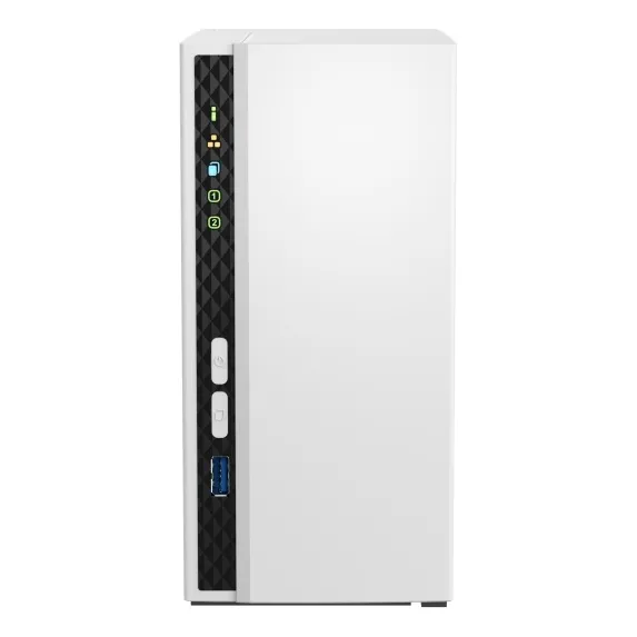 Servidor Nas Qnap Tower 2 Bahías 3.5'' 2gb Ram 4 Núcleos Multicolor