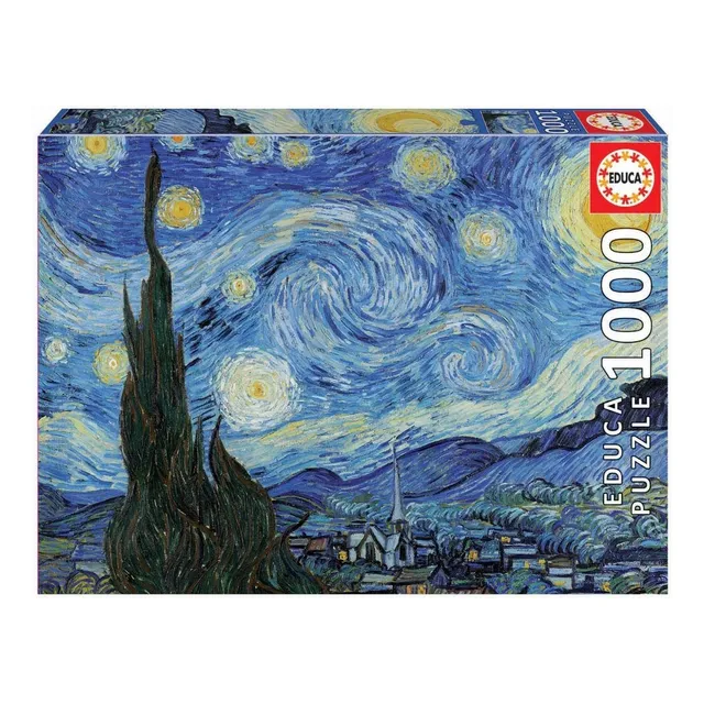 Van Gogh Noche Estrellada Rompecabezas 1000 Piezas Educa