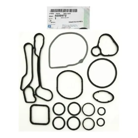 Kit Oring Juntas Enfriador Aceite Chevrolet Cruze Tracker Gm