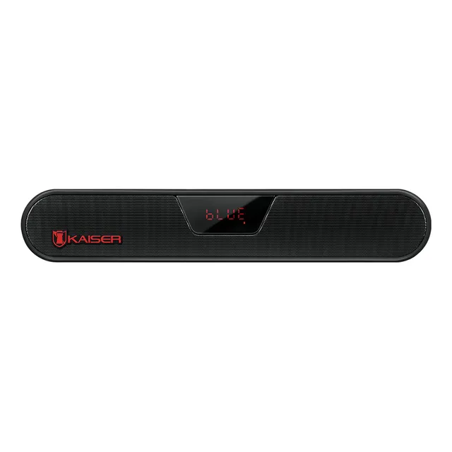 Bocina Bluetooth Kaiser Ksw-3000-2 Ksr-link Fm Sd Usb Aux Color Negro