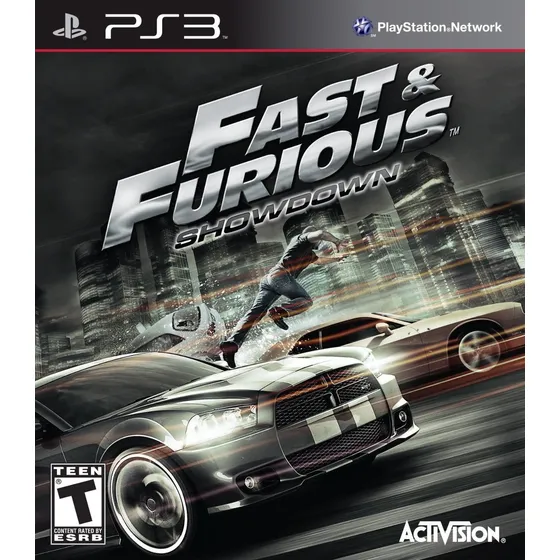 Fast And Furious Showdown Standard Edition Game Ps3 Físico