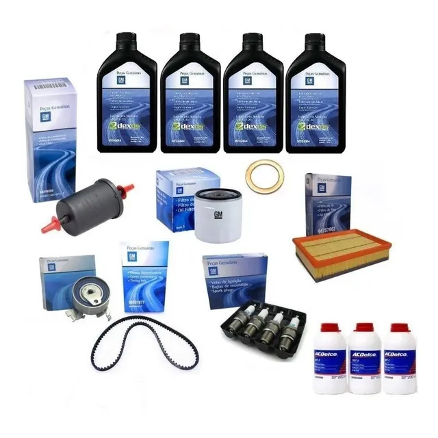 Kit Revisão 60.000 Km Onix/ Prisma Novo 1.0 6 Marchas
