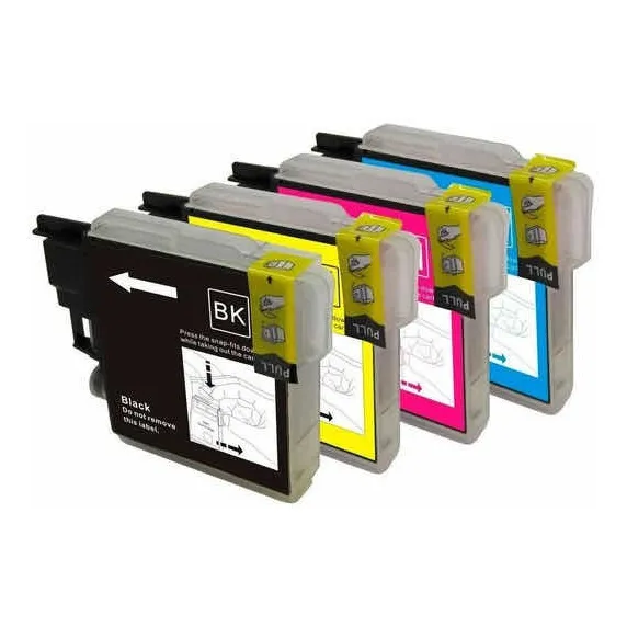 Pack 4 Cartuchos Compatibles Brother Lc-75 Mfc-j430 / J6710