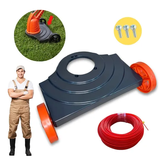 Adaptador Com Rodas Para Aparador De Grama