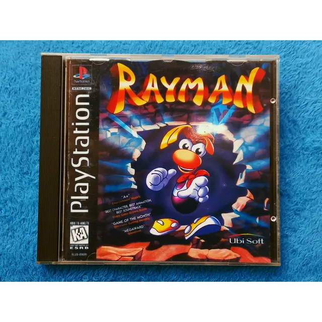 Rayman | Solo Disco En Caja Custom | Para Ps1