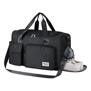 Maleta Deportiva Con Compartimento Para Zapatos Para Mujer Color Negro Maleta Deportiva Con Compartimento Para Zapatos Para Mujer Color Negro