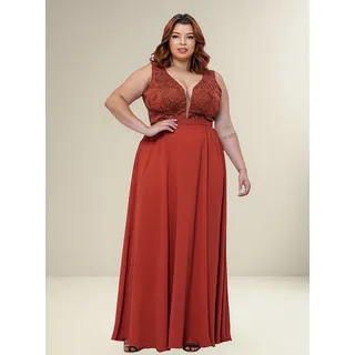 Vestido Bruna Feminino Plus Size Sem Manga Moda Para Festas Vestido Bruna Feminino Plus Size Sem Manga Moda Para Festas