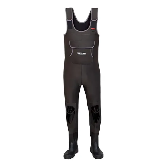 Wader Neoprene Waterdog Wn90bf Con Bota Reforzado 4 Mm Bolso