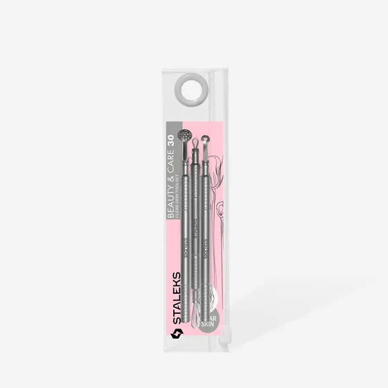 Set Quita Comedones Y Puntos Negros Staleks Kit