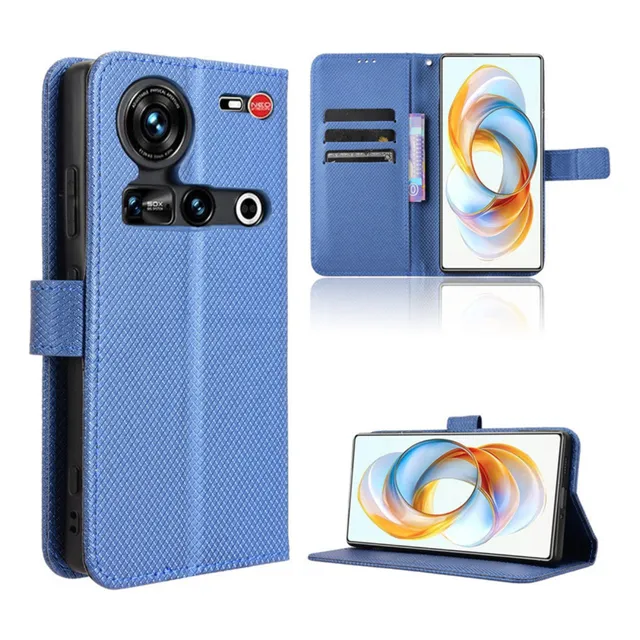 Capa De Telefone De Couro Com Capa Para Nubia Z70 Ultra