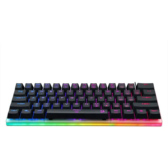 Teclado Gamer Gigante Redragon Alien K605 Rgb Teclado Negro Idioma Inglés US
