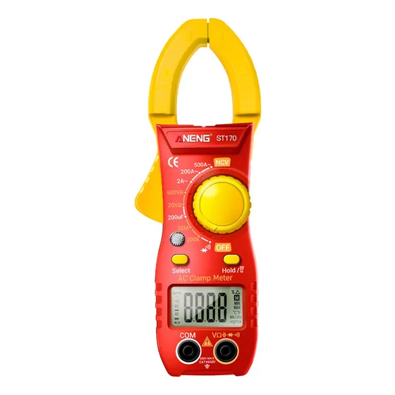 Pinza Amperimétrica Aneng Tester Ncv, Capacitancia, Diodo Le