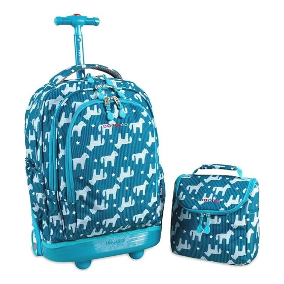 Morral Con Ruedas J World New York Con Lonchera