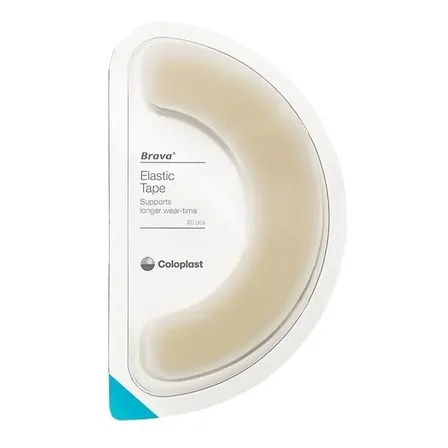Adesivo elástico Ostomia Coloplast Brava 120700 x 20 unidades