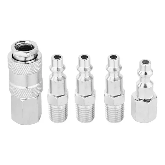 Set X 5 Acoples Para Compresor 1/4 Wadfow Wqp3671
