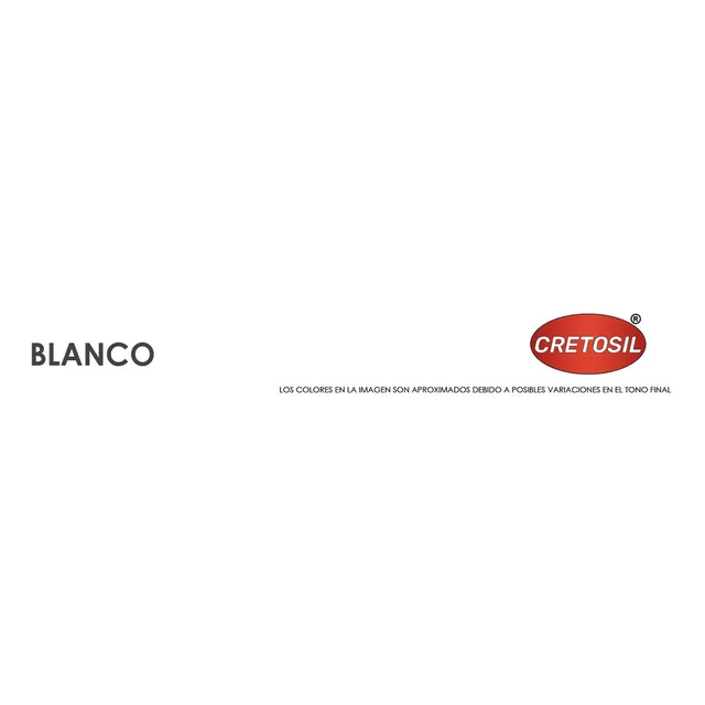 Cretosil Pintura Vinílica - Acrílica Para Interior Y Exterior. 100% Lavable. Blanco - 19 Lts. Aspecto Mate. Apto Para Paredes, Cemento, Yeso, Concreto, Ladrillo, Techos, Madera, Aplanados Y Más