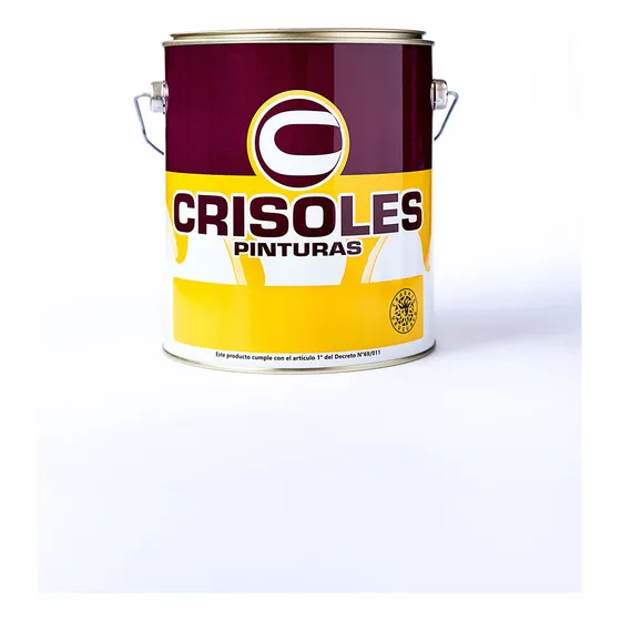 Barniz Para Madera Crisoles 3.6 Lts Acabado Brillante Color Brillante