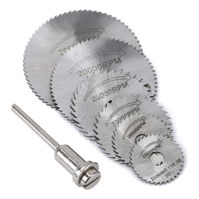 Discos Mini Sierra Hss Kit 7 Pc Para Moto Tool