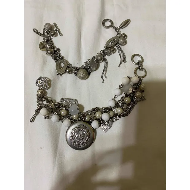 Lindas Pulseras De Metal, Usadas!!!