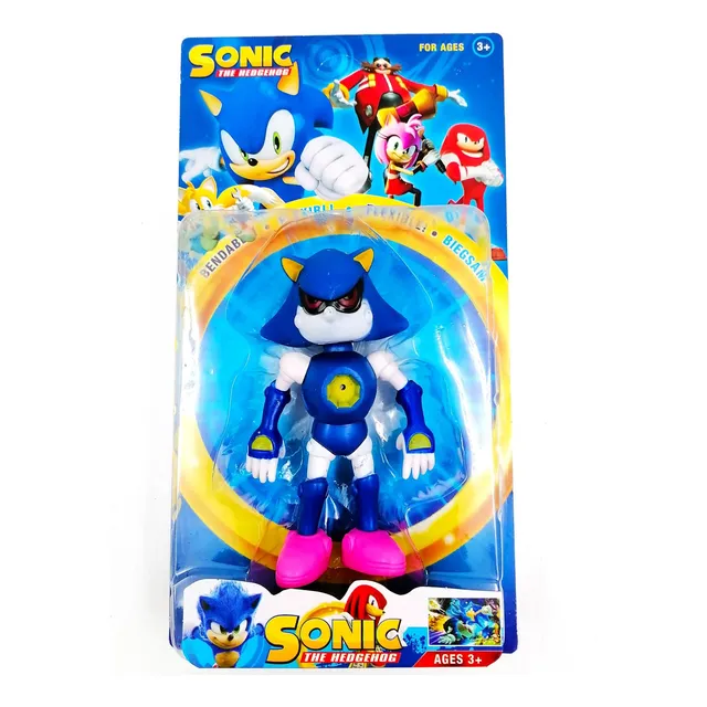 Muñeco Sonic Boom Individual Tails Amy Eggman Metal Sonic