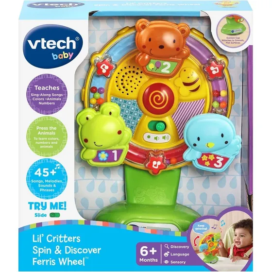 Juguete Didactico Rueda De La Fortuna Vtech Niño