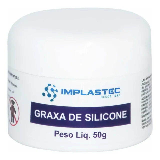 Graxa Silicone 50g 100% Pura Airsoft Paintball Eletronica Nf Graxa Silicone 50g 100% Pura Airsoft Paintball Eletronica Nf