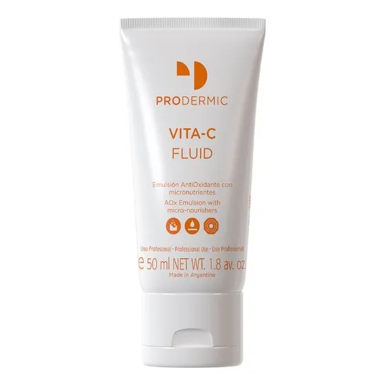 Prodermic Vita-c Fluid 50 Ml Antioxidante C/micronutrientes Momento De Aplicación Día/noche Tipo De Piel Todo Tipo De Piel