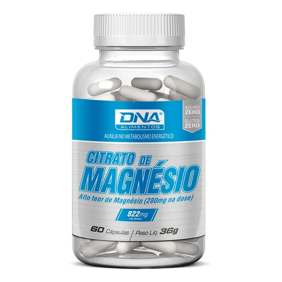 Citrato de magnesio 60 cápsulas