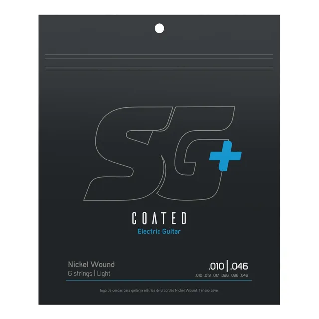 Encordoamento Guitarra Sg+ Coated 010 Niquel Light