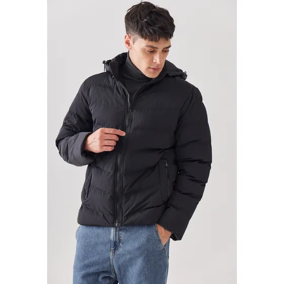 Campera Hombre Reversible Abrigo Puffer Inflada Premium