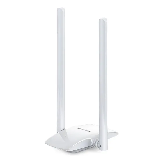Adaptador Wifi Mercusys Mw300uh Usb 300mbps 2.4ghz 2 Antenas