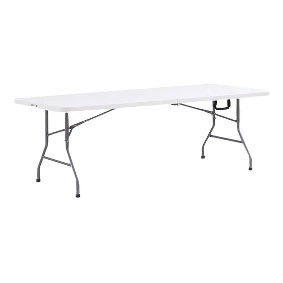 Mesa De Plástico Portátil Portafolio 1.80m Para Eventos