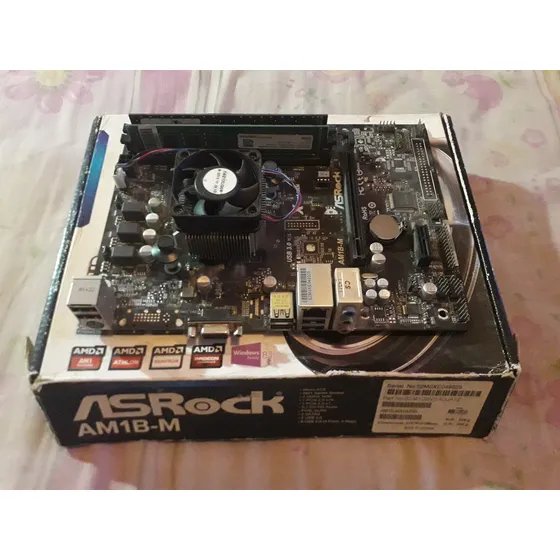 Micro Amd 5150 + Asrock + Memoria 8gb - Windows 10
