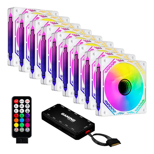Fan Gamer Nzxt Série F120rgb Core Branco 3 X 120mm Pwm Rgb | Frete Fan Gamer Nzxt Série F120rgb Core Branco 3 X 120mm Pwm Rgb | Frete